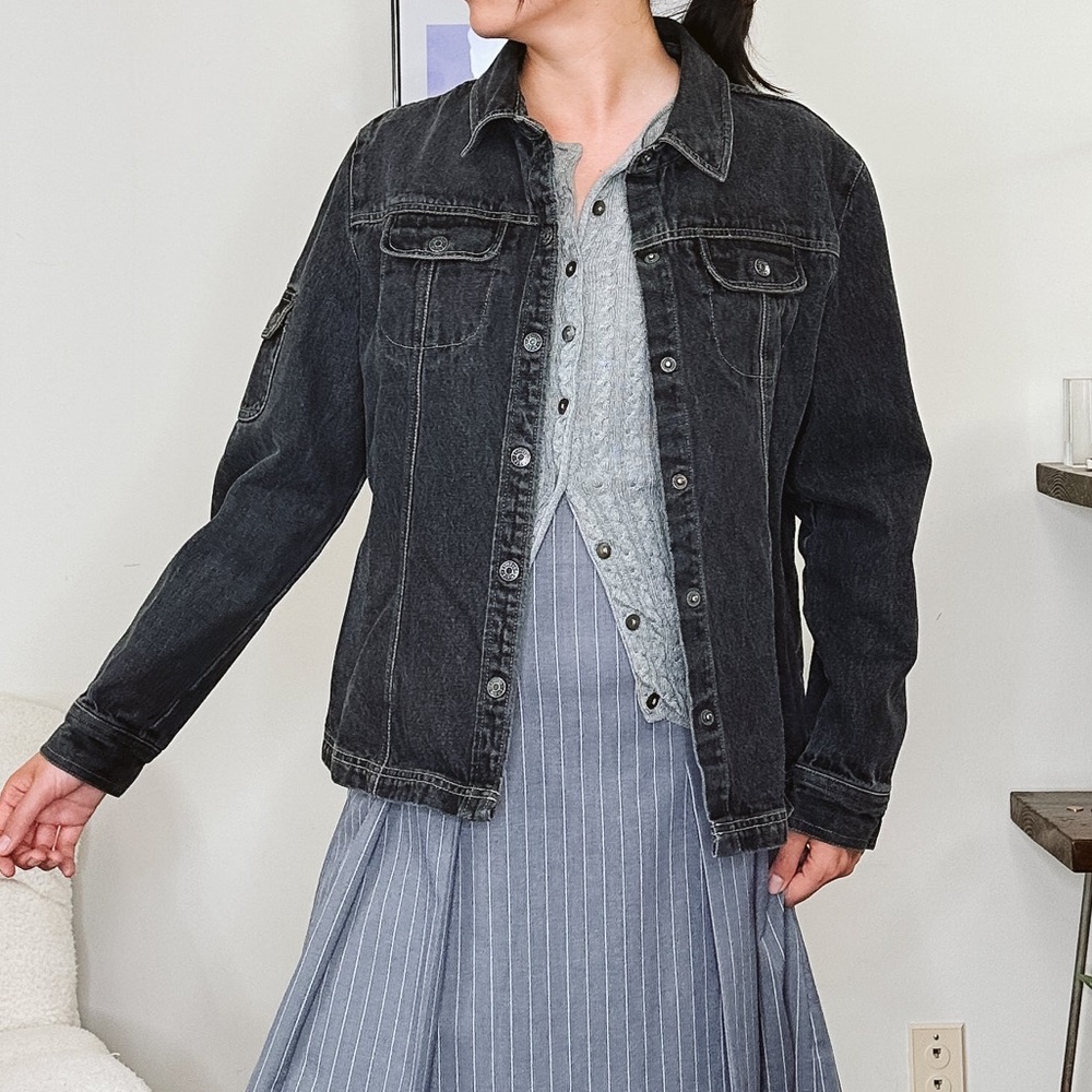 Vintage Express Bleus Jean Jacket